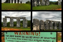 signs foamhenge